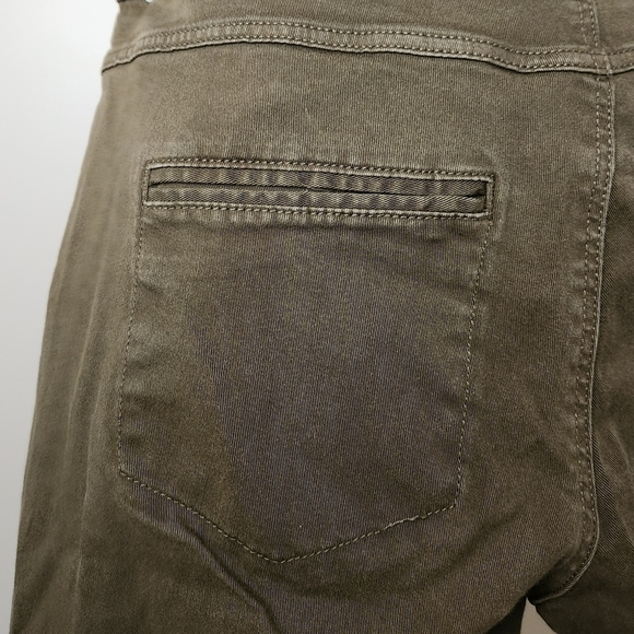 Zara green skinny cargo Khakis - Picture 7 of 12